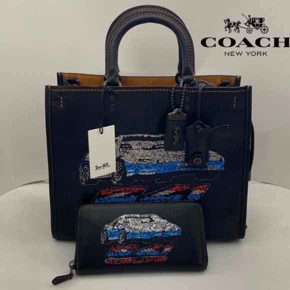 Coach Racecar 1941 Wallet NWT super rare and hard to find Limited Edition - Picture 8 of 8